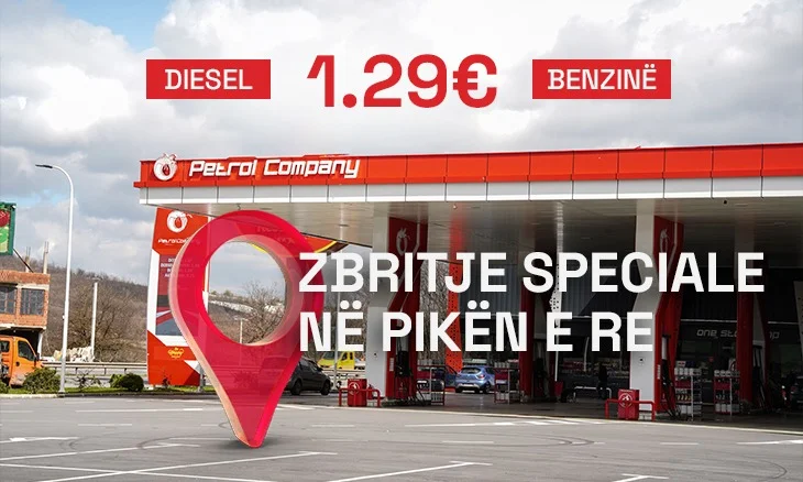 Aquí usted puede comprar el aceite más barato y la gasolina en Pristina hoy