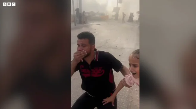 Israel attacks a school in Gaza, killing at least 16