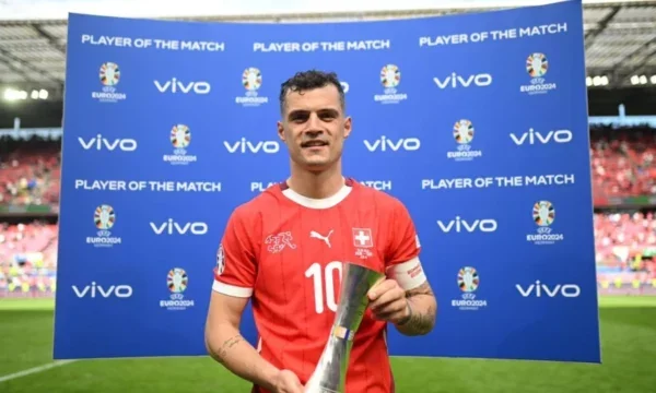 Granit Jaka prête pour l'Angleterre laisse la blessure derrière