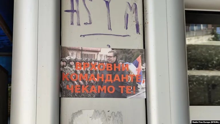 “Sarchic or revolutionary message”, what is behind the pamphlet with the image of Vuciqi in the north?