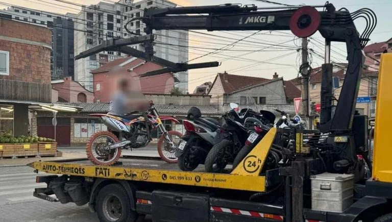 Polizei ergreifen 17 Motorräder und Roller bei Ferizaj