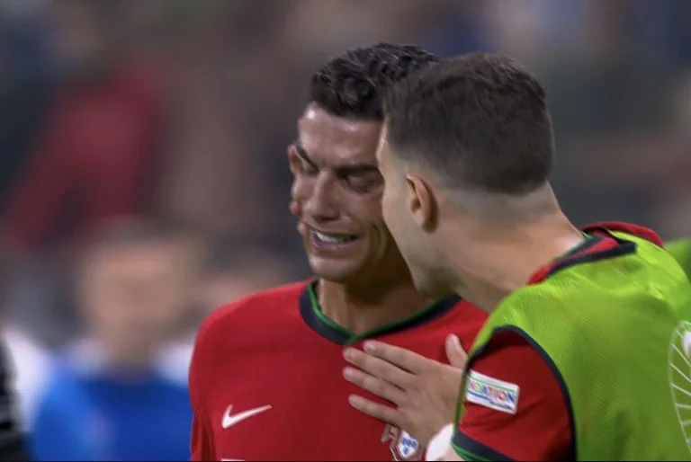Ronaldo perde la pena, rompe in lacrime