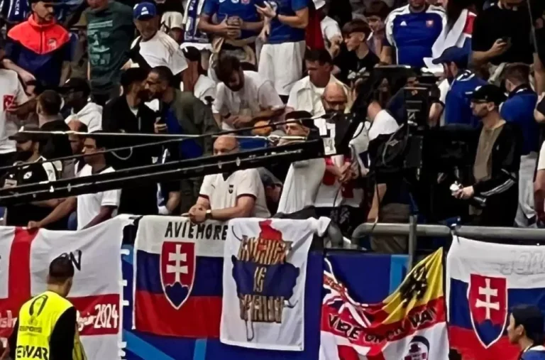 Slovakia expected to be convicted of anti-Kosovo messages in match against England