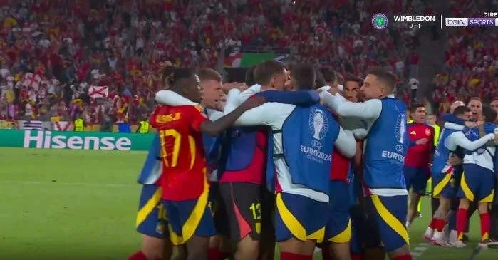 Esta espantosa España- Rodri con este hermoso objetivo le dice a Georgia que están volviendo