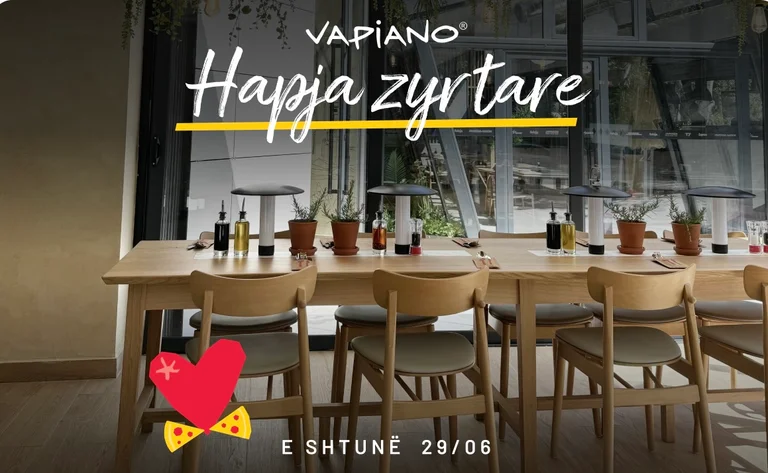 Le plus jeune restaurant italien, "Vapiano"est maintenant ouvert au cœur de Pristina!