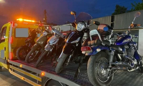 Kosovo police hit anti-vator drivers, 190 motorcycles seized in Pec