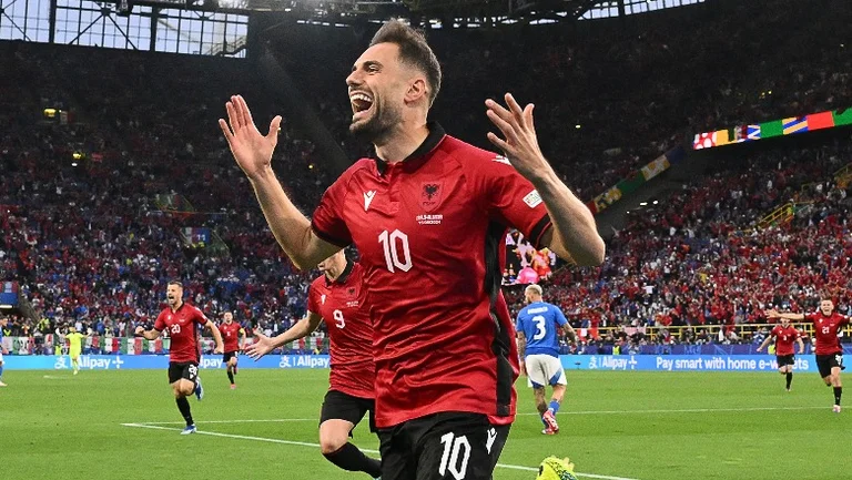 U n EFA writes about broken records so far in “EURO 2024”, lead Nedim Bajrami