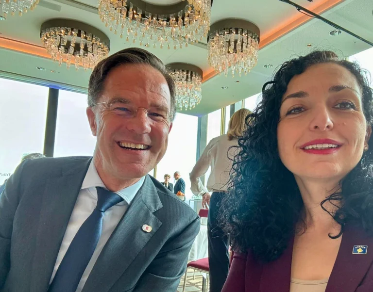 Osmani: Congratulazioni al nostro caro amico Rutte