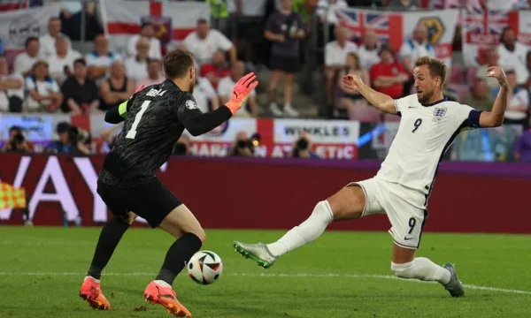 New England in front of Slovenia