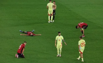 Spaniens Fußballer: Starkes Spiel, Albanien ist ein Laufteam