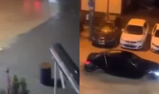 Une situation horrible. Peja tombe après les pluies. Vidéo