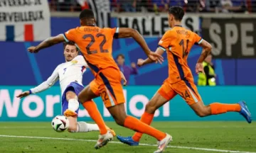 Nichts geteilt Holland und Frankreich, geschlossen durch Ziehung