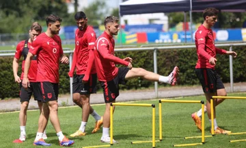 Albanien startet Vorbereitungen für das letzte Spiel gegen Spanien