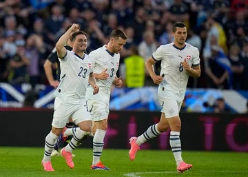 Gerdan Shaqiri macht Rekordbuch mit Euro-gool in Richtung Schottland