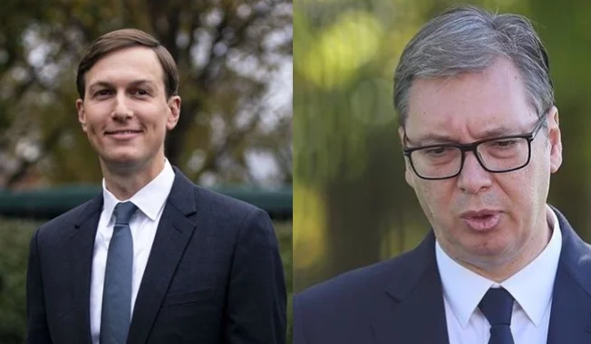 Vuçiqi bisedon me dhëndrin e Trumpit rreth planeve për Beogradin