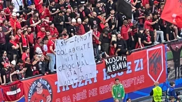 Albanische Fans rufen F US für europäische U21 mit Serbien auf: Nicht mit einem Völkermordsstaat zusammenarbeiten