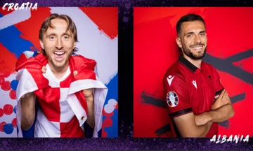 Offizielle Formationen von Kroatien-Albanien Spiel veröffentlicht