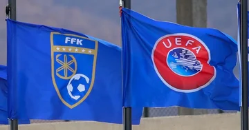 NFFK beschwert sich offiziell bei der UEFA gegen skivinistische Anrufe von serbischen Fans an EURO