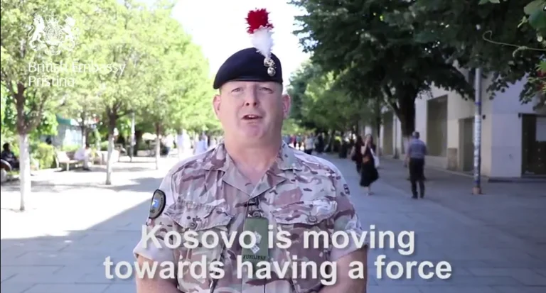 British Lieutenant Colonel: Kosovo Force en route for eventual NATO membership