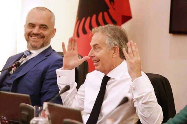 25e anniversaire de la libération du Kosovo, Tony Blair, visite d'Edi Rama au Kosovo
