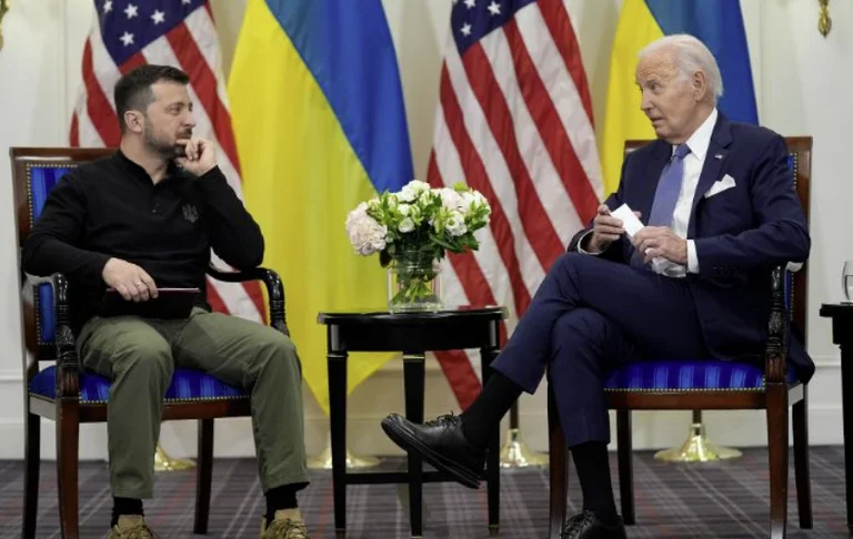 Beden disculpas Zelensky por demora en adoptar el paquete de ayuda de Ucrania