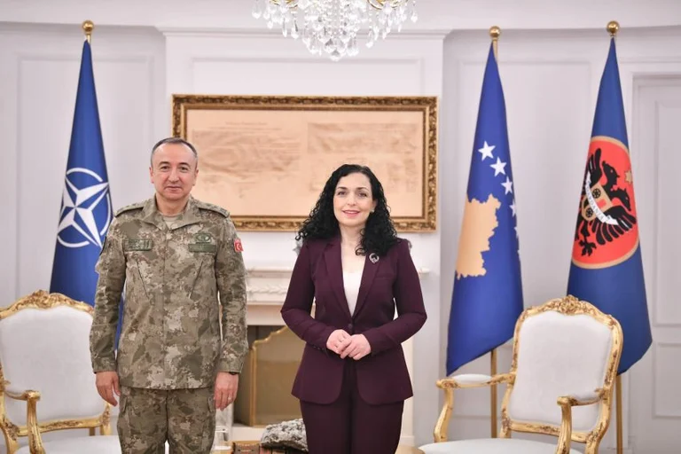 Osman at meeting with KFOR commander remembers how Kosovo is protected