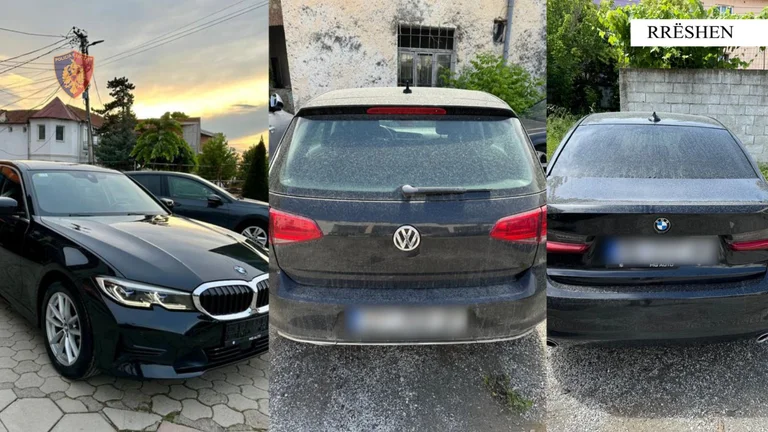 Deux voitures volées au Kosovo ont été saisies, âgées de 34 ans.