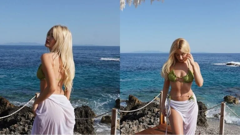Dea Michel attire l'attention sur les dernières photos sur la côte