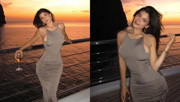 Kyle Jenner a surpris ses fans avec les nouvelles photos, des vacances à Majorque