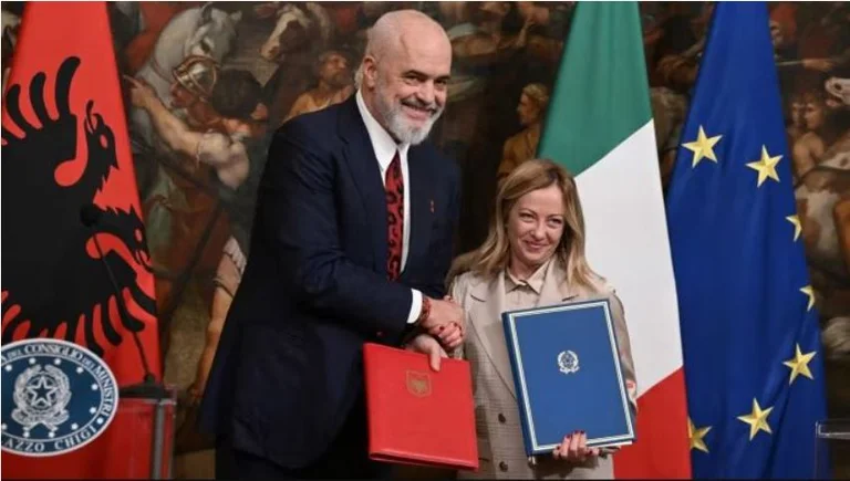 Italian prime minister says Rama deserves a hug: He was slaughtered for helping Italy