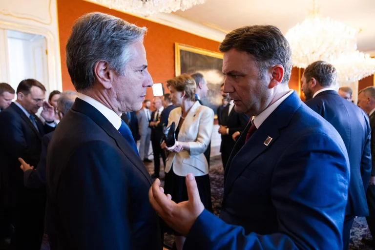 Osman meets Blinken, talk about currentity in northern Macedonia