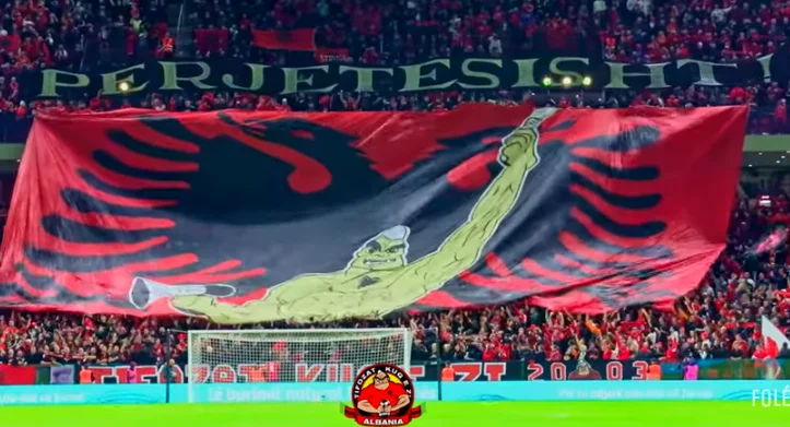 La chanson représentative de l'Albanie publiée au Championnat d'Europe