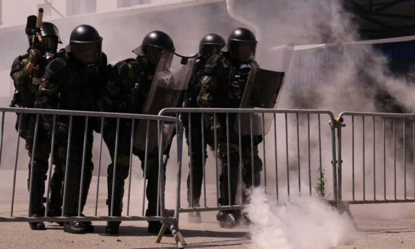 KFOR, EULEX avec un exercice conjoint à Mitrovica sur la façon de réagir dans les situations de crise