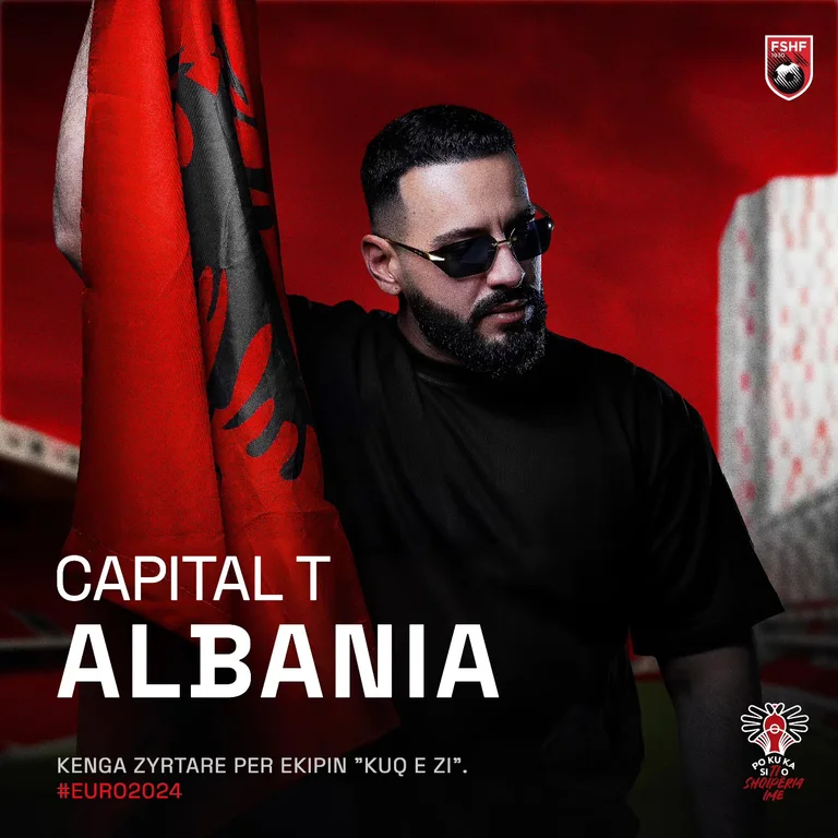 Capital T completerà la canzone ufficiale dell'Albania per “ (2024