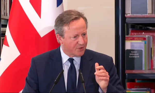 Cameron: We are interested in helping reconciliation in the region, Pristina-Durra railway, very important project