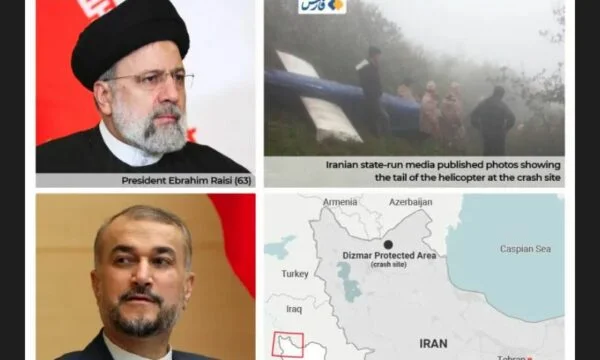 helicopter crash: President and Iranian Minister's Troops Found