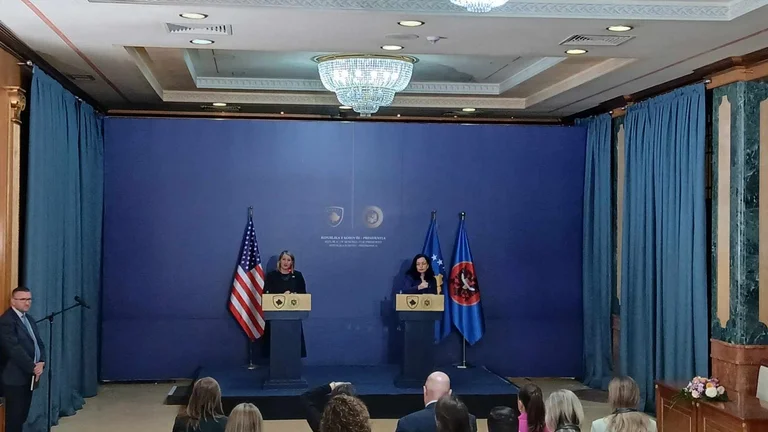 Osmani with US subsecrets signed agreements against manipulation of information from foreign states