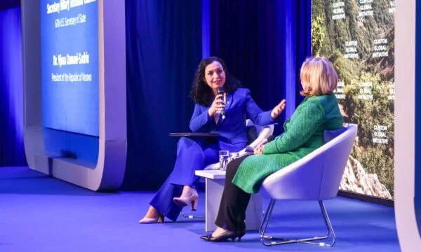 Osman in conversation with Clinton: Thank the American people for echoing Kosovo's voice worldwide