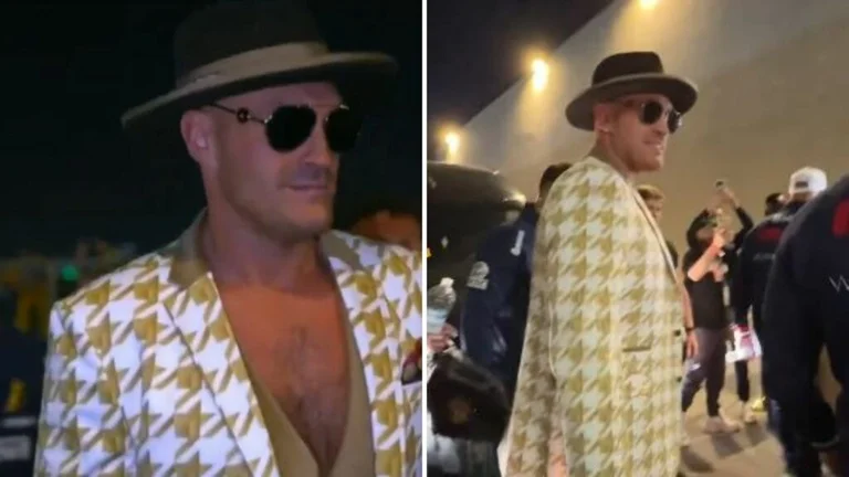 Tyson Fury arrives at the stadium before the big duel, warns victory: “On top of the world”