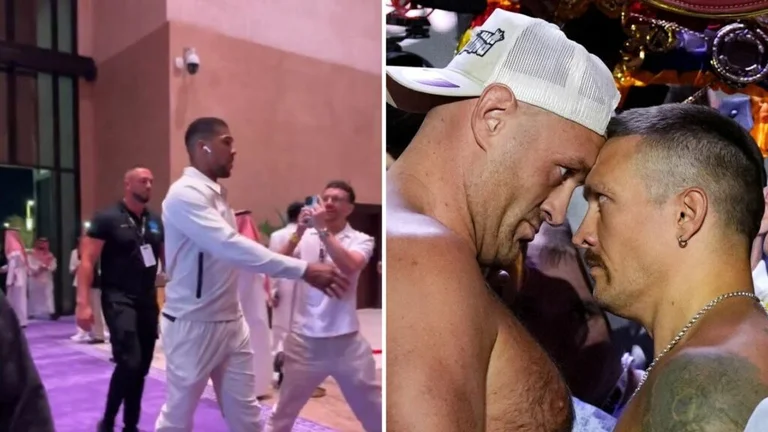 Fermata di sorprese: Anthony Joshua nello stadio, darò un'occhiata più da vicino al duello dei suoi rivali, Ussik-Furiy.