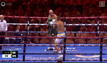 Erste fantastische Reihe, Fury und Usyk spenden Show