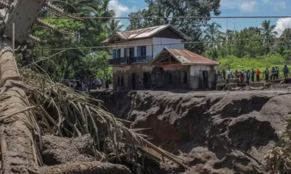 The Cold Lava involves villages near the volcano in Indonesia, 41 victims