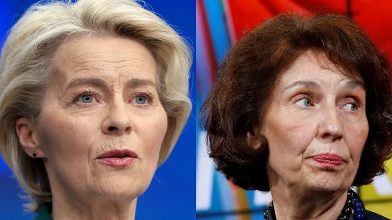 Siljanovska a appelé son état “Macédoine”, Ursula Von der Leen réagit fortement