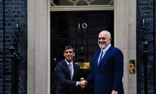 British Prime Minister Calls Edi Rama, Kosovo is mentioned