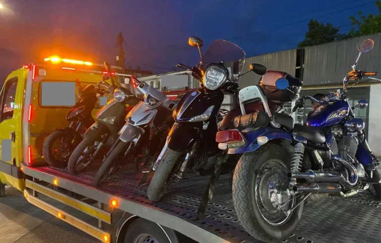 25 motociclette a Pec