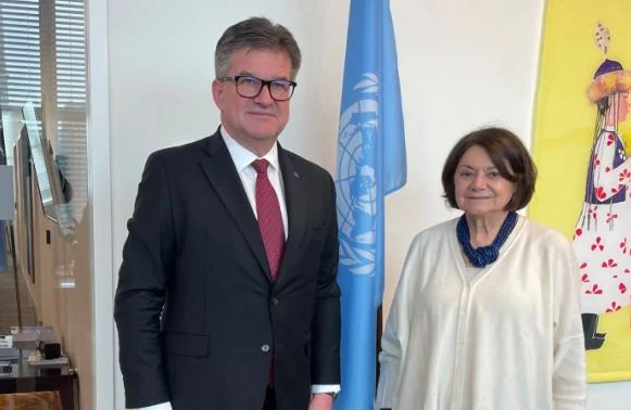 Lajcak meets with DiCarlon, discuss Western Balkans