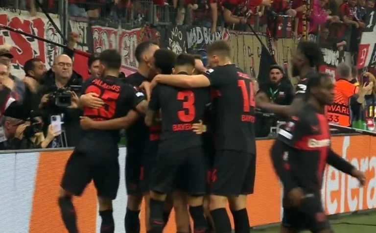 Leverkusen narrows the score on Rome, one step from final