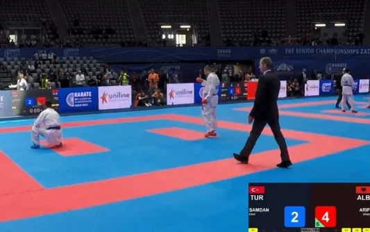 Orges Arifi arrive à la finale du Championnat d'Europe