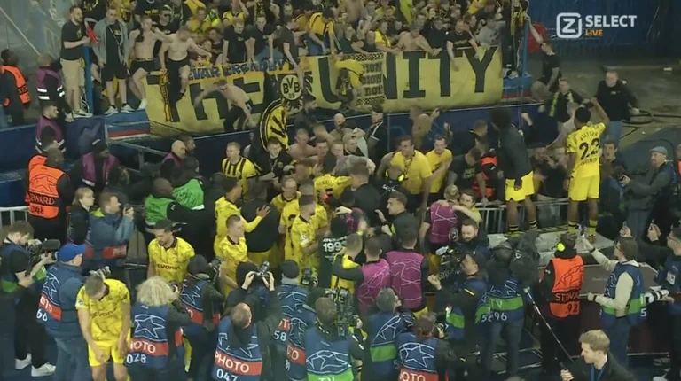 Borussia Dortmund secures the grand finale of the Champions League.