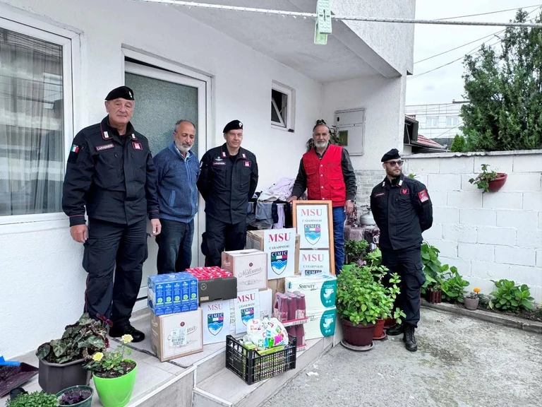 L'Italien Carabinieri aide plusieurs familles nécessiteuses à Pristina et Leposaviq
